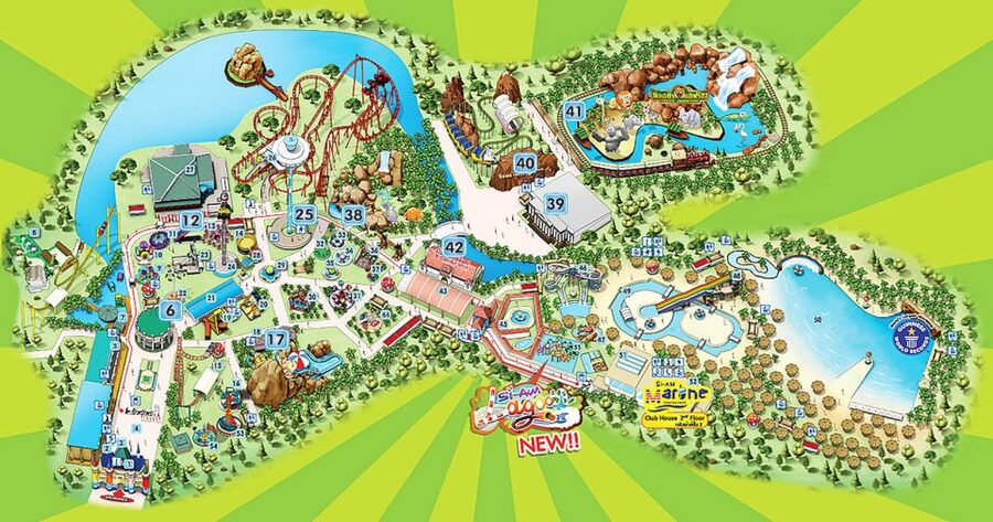 Siam Amazing Park: Water Park Ticket and Buffet Lunch - A realistic schedule for your day