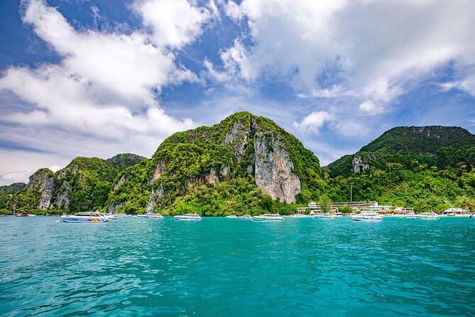 Snorkeling to Phi Phi Islands by Speedboat from Koh Lanta - Monkey Beach is a quick photo stop