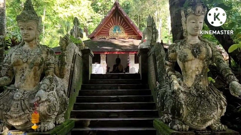 Spiritual Sunrise Wat Doi Suthep, Pha Lat, Alms & Meditation - Wat Umong and its old tunnels
