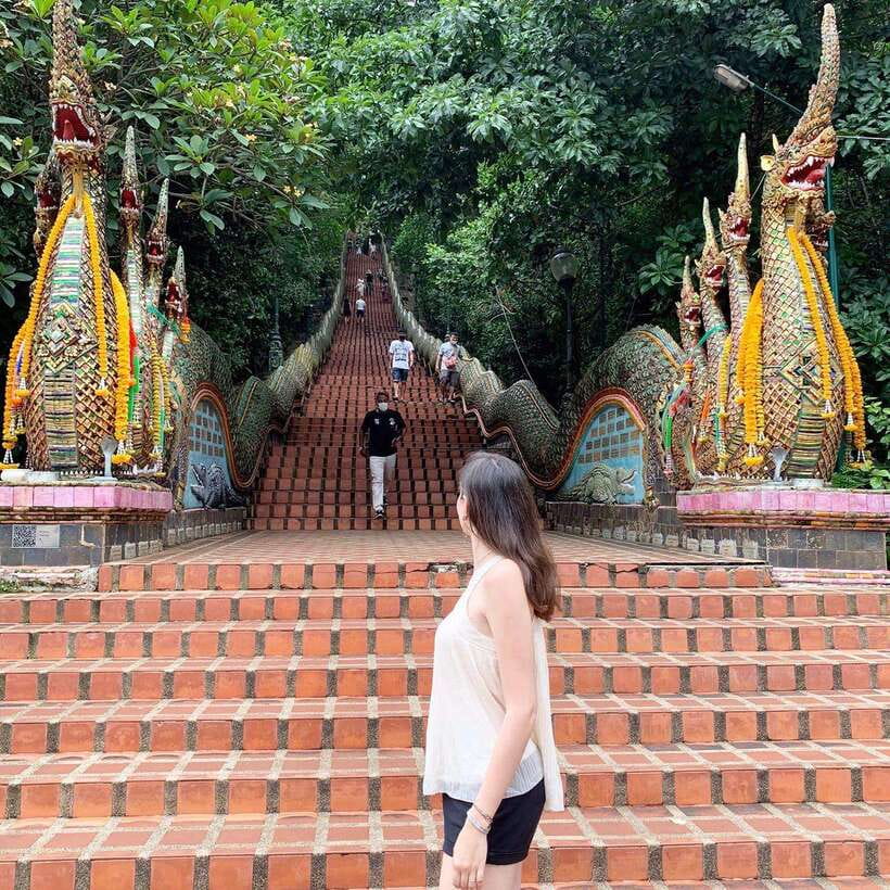Spiritual Sunrise Wat Doi Suthep, Pha Lat, Alms & Meditation - Who will appreciate this morning most