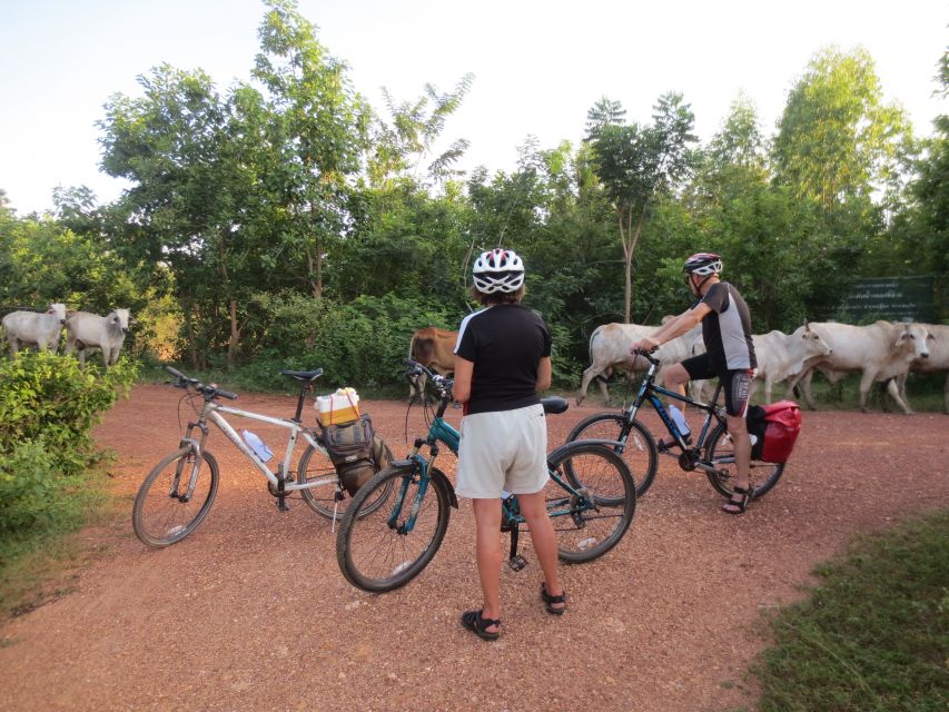 Sukhothai: Historical Park & Countryside Cycling Tour - The wood furniture workshop and Klong Mae Lampan