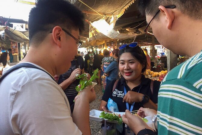 Sunset Local Eats Food Tour in Hua Hin - Stops two and three: Local eateries and a salt-crusted fish meal