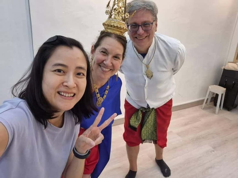 Thai Dance Class - The history lesson gives the gestures a purpose