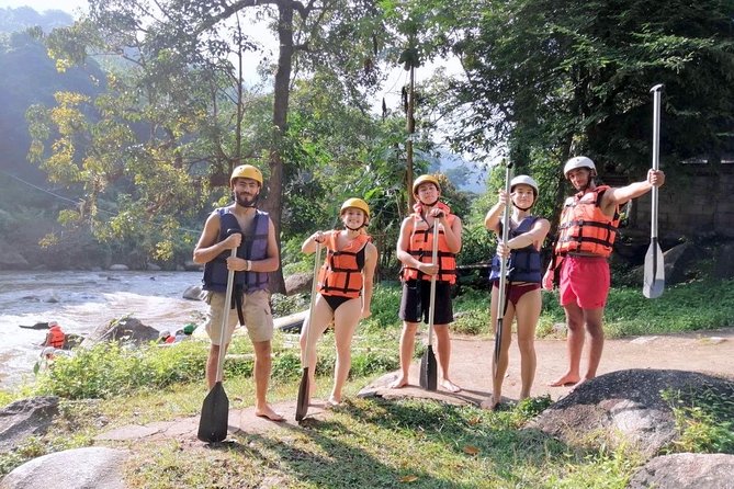 Top Pick - Full or Half Day @Elephant in Wild Sanctuary ChiangMai - Rafting through the rainforest