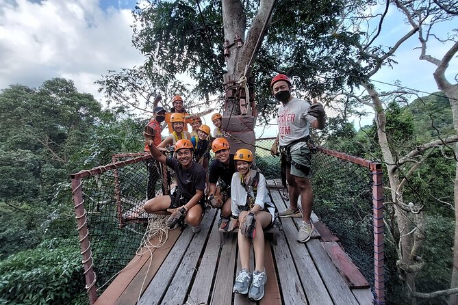 Tree Bridge Cafe And Zipline - Jungle Flight Adventure in Koh Samui - Longer lines and wide rainforest views