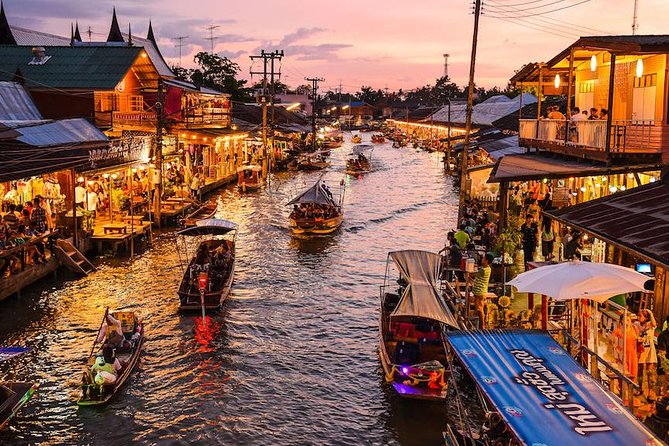 VIP Private Tour Damnoen Saduak+ Amphawa + Mae Klong Railway - Three markets, three very different moods