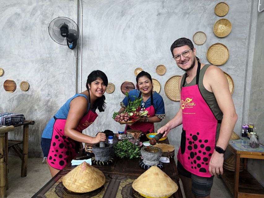 We Cook Thai Home Garden Cooking School - The meal is the reward, and it is a large one