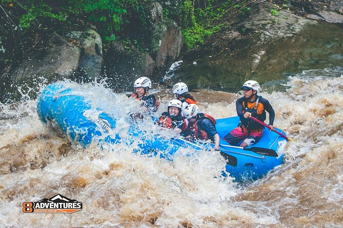 Whitewater Rafting and ATV Adventure - ATV trails and rapids in one Northern Thailand day