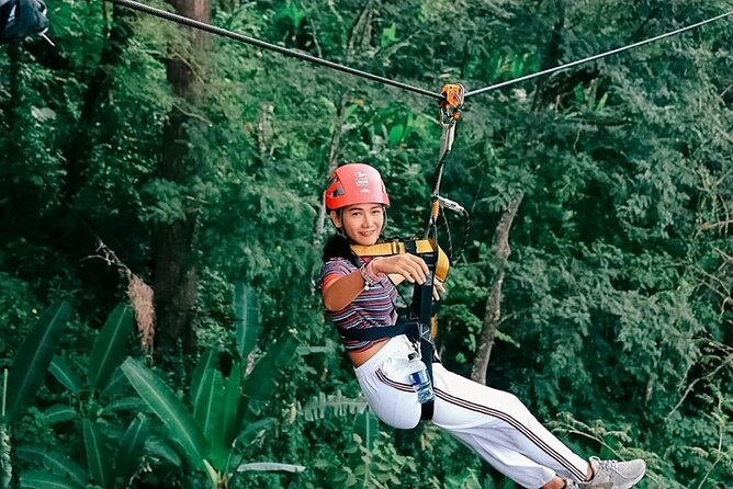 World B+ (Zipline 18 Platforms + Roller + Sky Walk with World Set Menu ) - The 800-meter jungle roller is the wild card