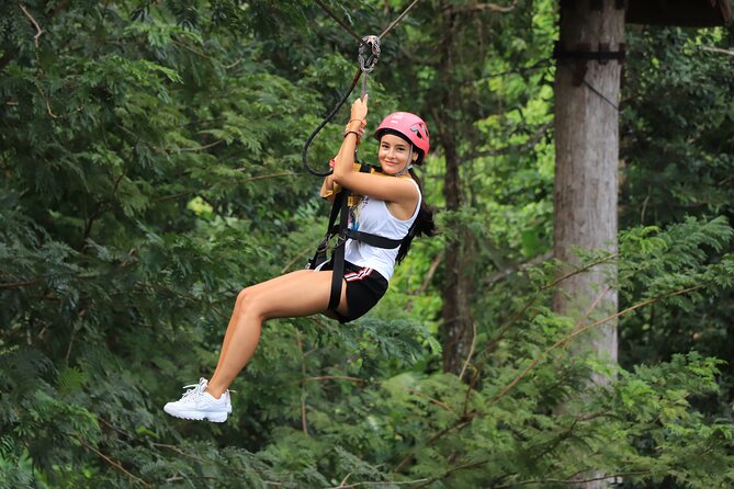 World B+ (Zipline 18 Platforms + Roller + Sky Walk with World Set Menu ) - Food, timing, and the value of $97.51
